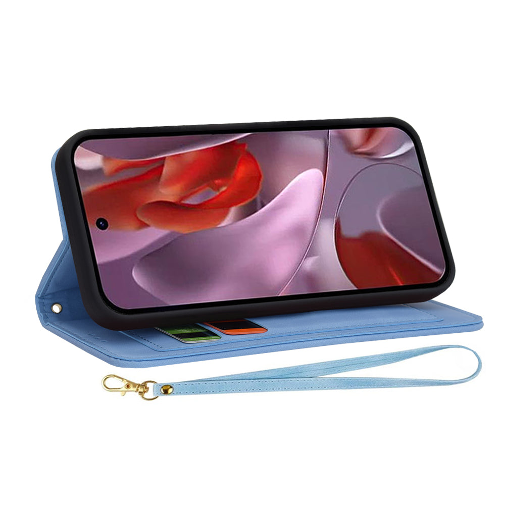 Coque pour Google Pixel 9a, Techsuit, FlipCraft, Bleu