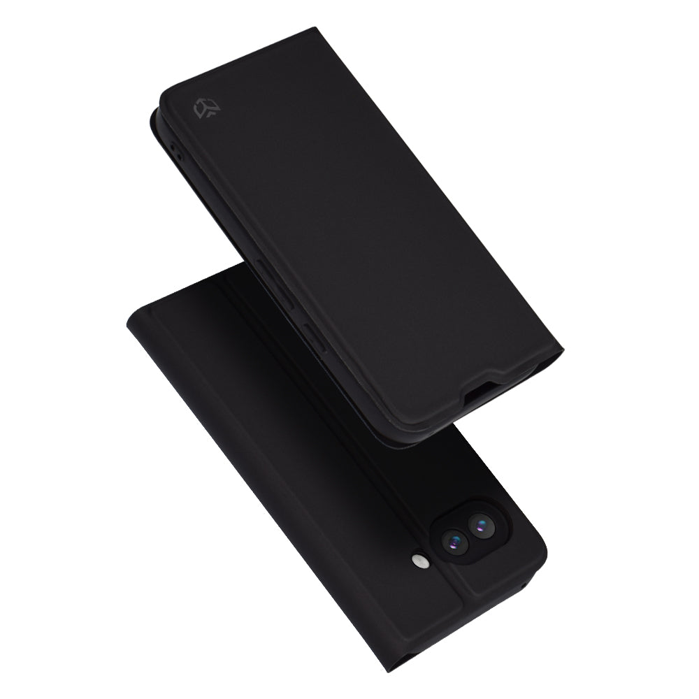 Coque pour Google Pixel 9a, Techsuit, Magskin Book, Noire