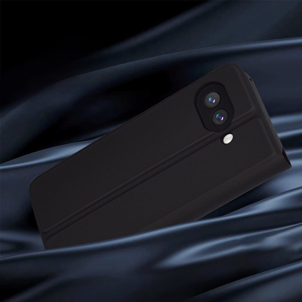 Coque pour Google Pixel 9a, Techsuit, Magskin Book, Noire