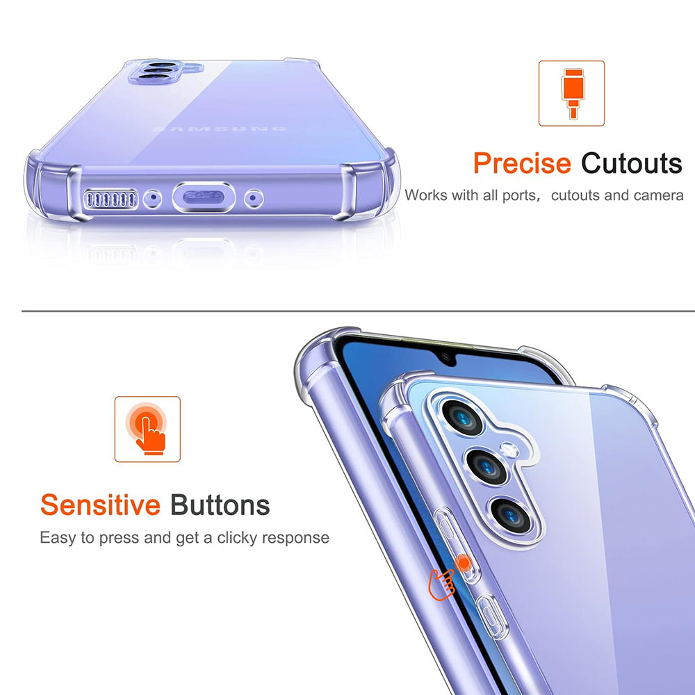 Coque pour Google Pixel 9a, Techsuit, Shockproof Clear, Transparente