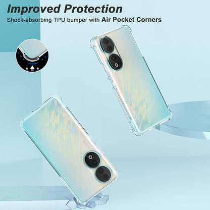 Coque pour Google Pixel 9a, Techsuit, Shockproof Clear, Transparente