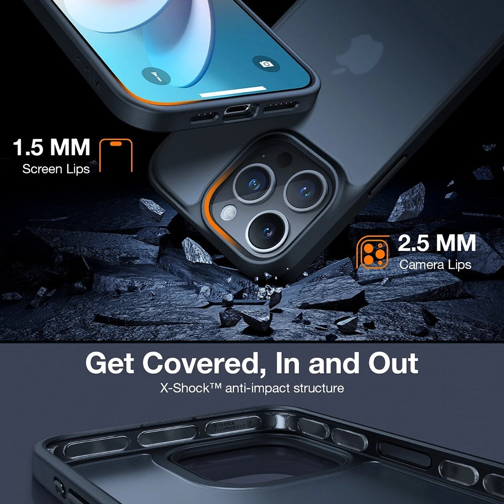 Étui pour Google Pixel 9a, Torras, Guardian, Noir