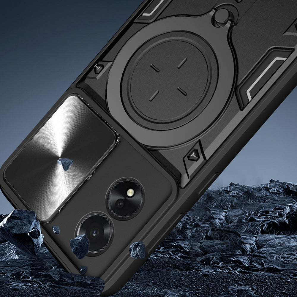 Case for Honor 200 Lite, Techsuit, CamGuard Pro, Black
