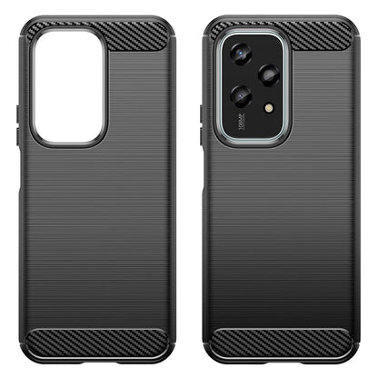 Coque pour Honor 200 Lite, Techsuit, Carbone, Noire