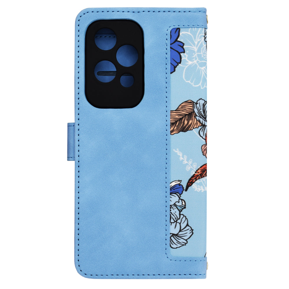 Coque pour Honor 200 Lite, Techsuit, FlipCraft, Bleu