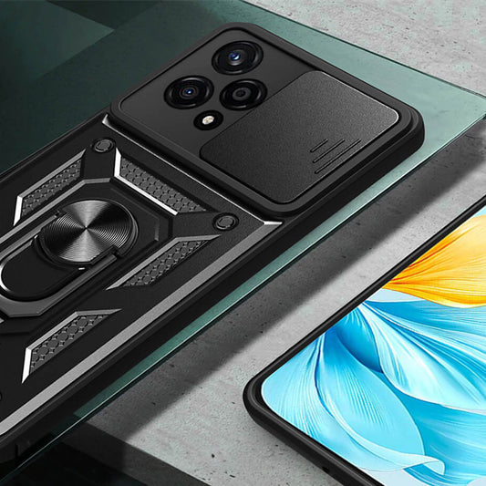 Coque pour Honor 200 Pro, Techsuit, CamShield, Noire