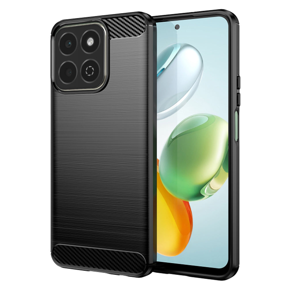 Case for Honor 200 Smart, Techsuit, Carbon, Black