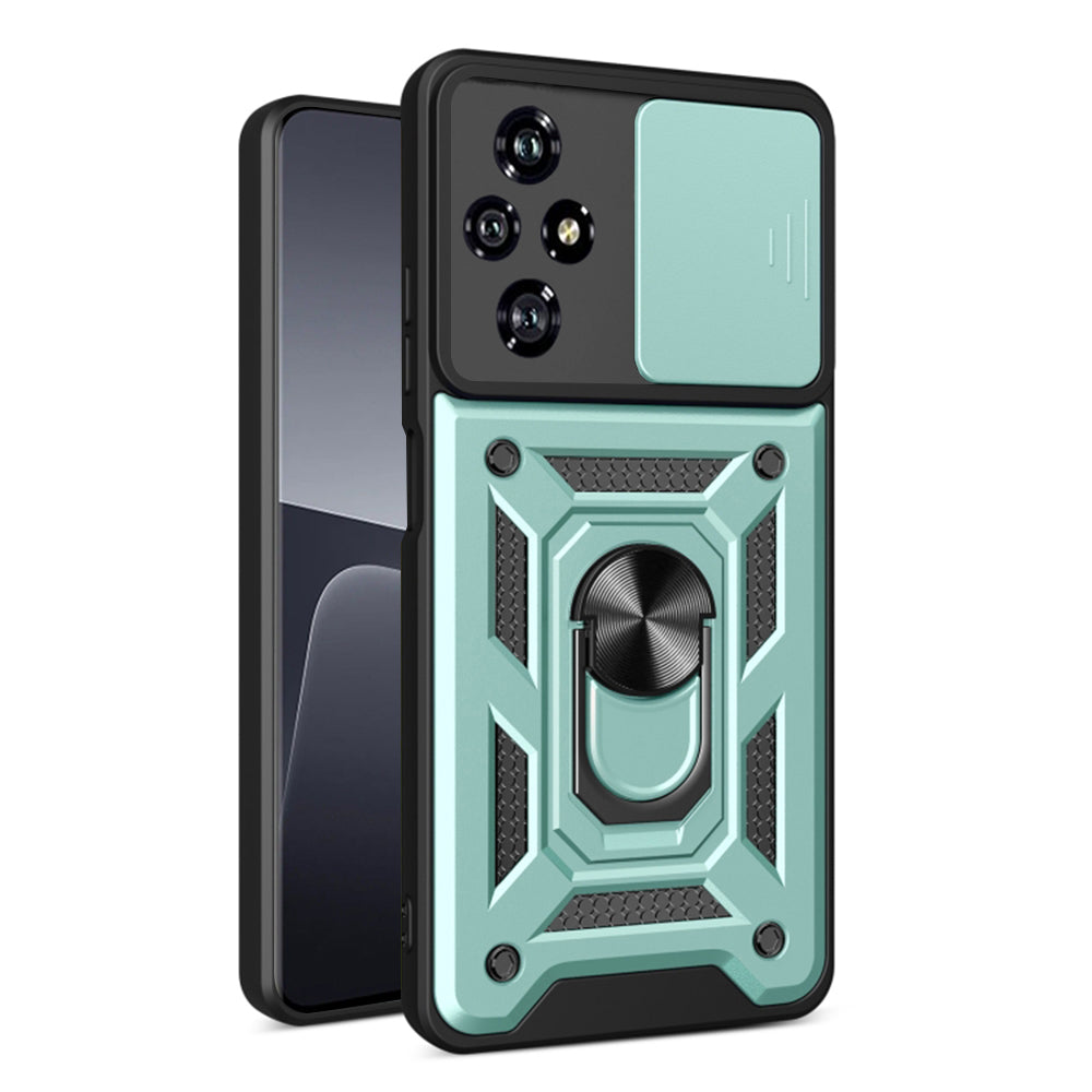 Étui pour Honor 200, Techsuit, CamShield, Vert