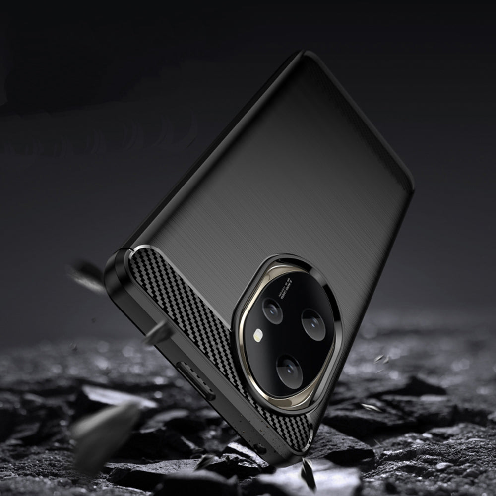 Coque pour Honor 200, Techsuit, Carbone, Noire