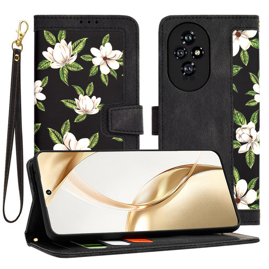 Coque pour Honor 200, Techsuit, FlipCraft, Noire