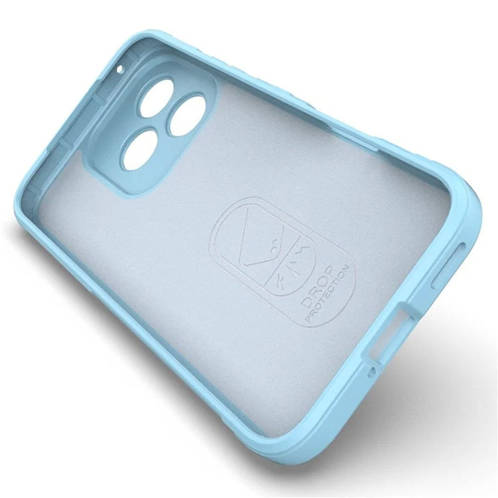 Coque pour Honor 400 Lite, Techsuit, Magic Shield, Bleu