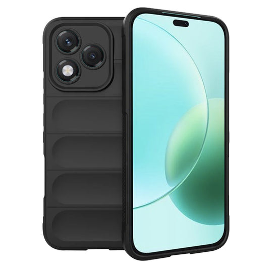 Coque pour Honor 400 Lite, Techsuit, Magic Shield, Noire
