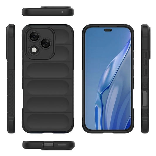 Coque pour Honor 400 Lite, Techsuit, Magic Shield, Noire