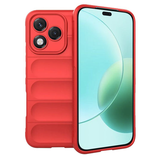 Coque pour Honor 400 Lite, Techsuit, Magic Shield, Rouge