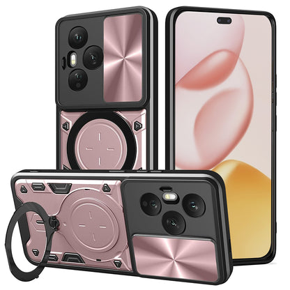 Coque pour Honor 400 Pro, Techsuit, CamGuard Pro, Rose Doré