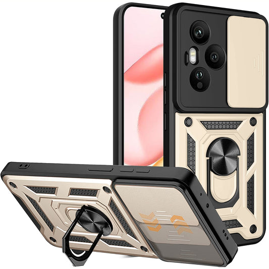 Coque pour Honor 400 Pro, Techsuit, CamShield, Dorée
