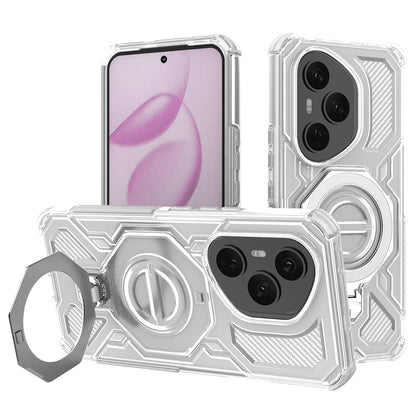 Case for Honor 400 Pro, Techsuit, Carbon Shield Pro, White