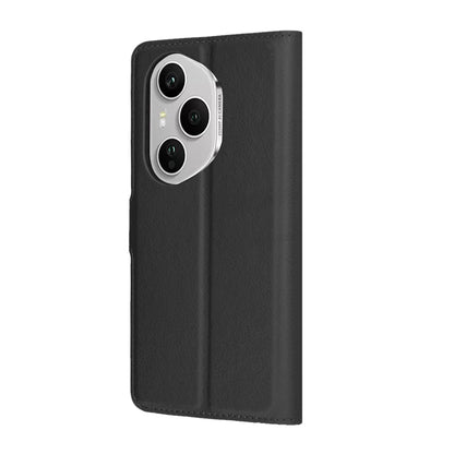 Coque pour Honor 400 Pro, Techsuit, Leather Folio, Noire