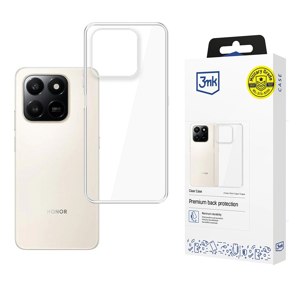 Coque pour Honor 400 Smart 4G / 400 Smart 5G, 3MK, Claire, Transparente
