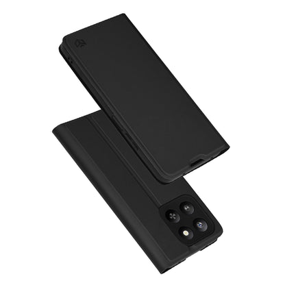 Étui pour Honor 400 Smart 4G / X7d 4G / 400 Smart 5G, Techsuit, Magskin Book, Noir