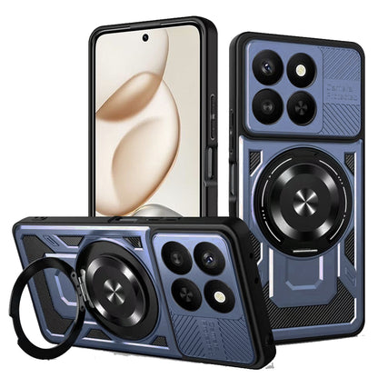 Case for Honor 400 Smart 4G / X7d 4G / 400 Smart 5G, Techsuit, RuggedCam, Blue