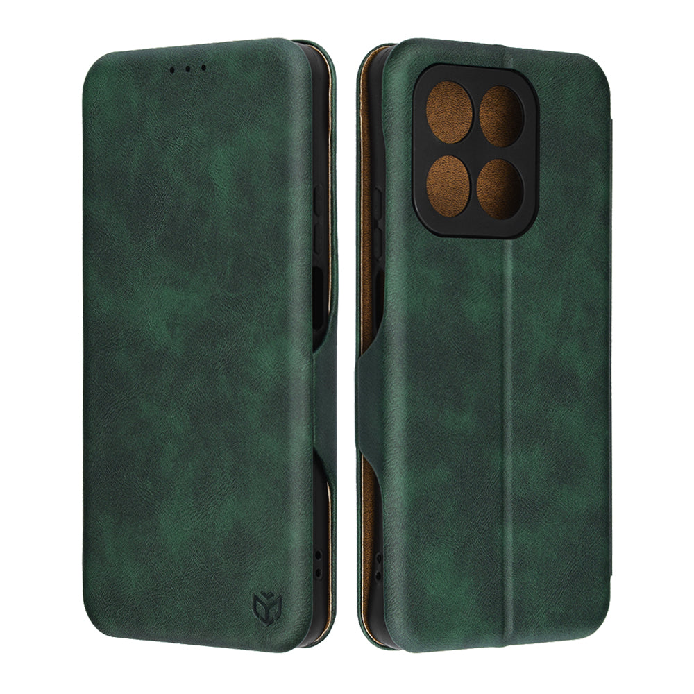 Étui pour Honor 400 Smart 4G / X7d 4G / 400 Smart 5G, Techsuit, Safe Wallet Plus, Vert