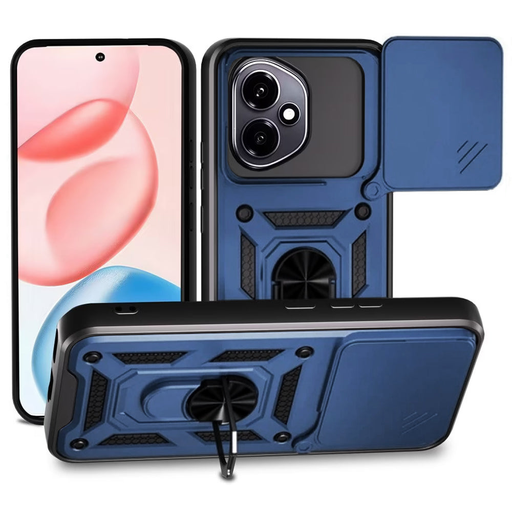 Coque pour Honor 400, Techsuit, CamShield, Bleue