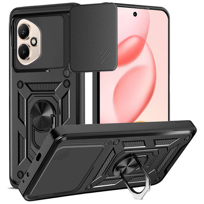 Coque pour Honor 400, Techsuit, CamShield, Noire