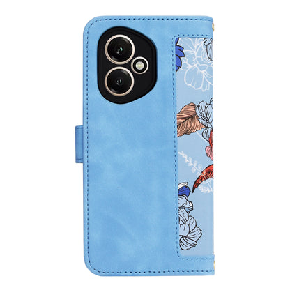 Coque pour Honor 400, Techsuit, FlipCraft, Bleu