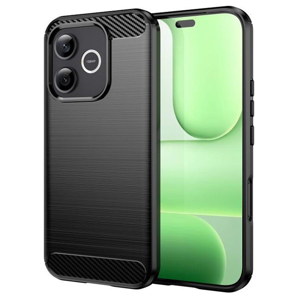 Housse pour Honor 600 Lite, Techsuit, Carbone, Noire