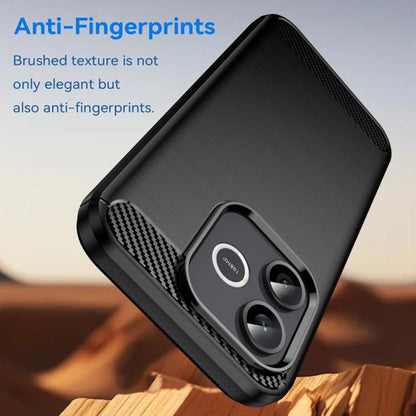 Housse pour Honor 600 Lite, Techsuit, Carbone, Noire