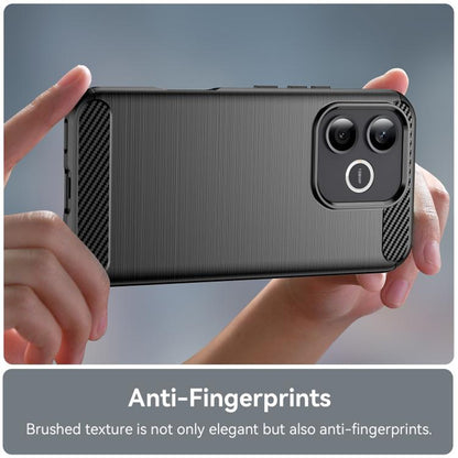 Housse pour Honor 600 Lite, Techsuit, Carbone, Noire