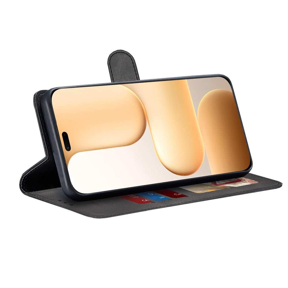 Étui pour Honor 600 Lite, Techsuit, Diary Book, Noir