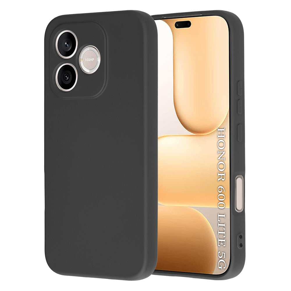 Étui pour Honor 600 Lite, Techsuit, SoftFlex, Noir