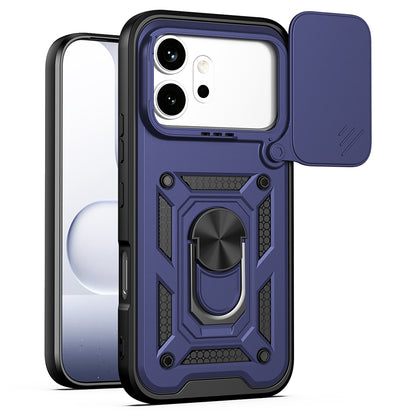Coque pour Honor 600 Pro / 600, Techsuit, CamShield, Bleue