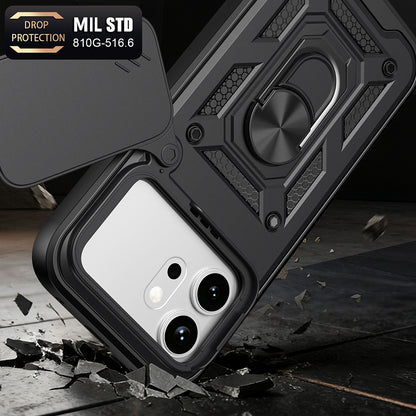 Coque pour Honor 600 Pro / 600, Techsuit, CamShield, Bleue