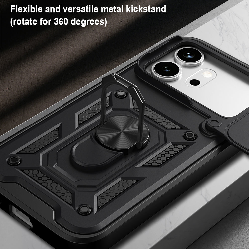 Coque pour Honor 600 Pro / 600, Techsuit, CamShield, Bleue