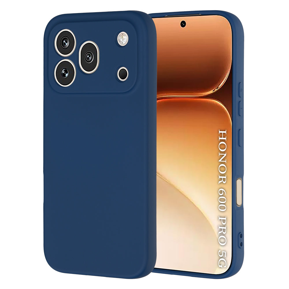 Coque pour Honor 600 Pro, Techsuit, SoftFlex, Bleu marine