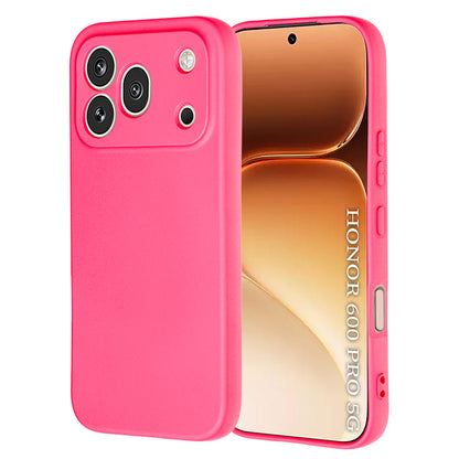 Coque pour Honor 600 Pro, Techsuit, SoftFlex, Rose Foncé