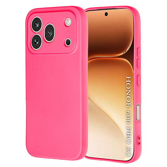 Coque pour Honor 600 Pro, Techsuit, SoftFlex, Rose Foncé