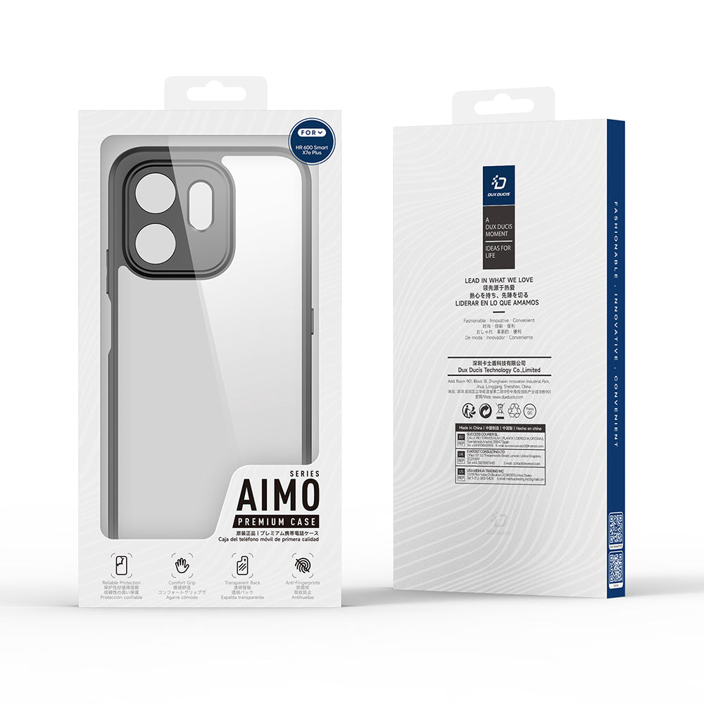 Coque pour Honor 600 Smart, DUX DUCIS, Aimo, noire
