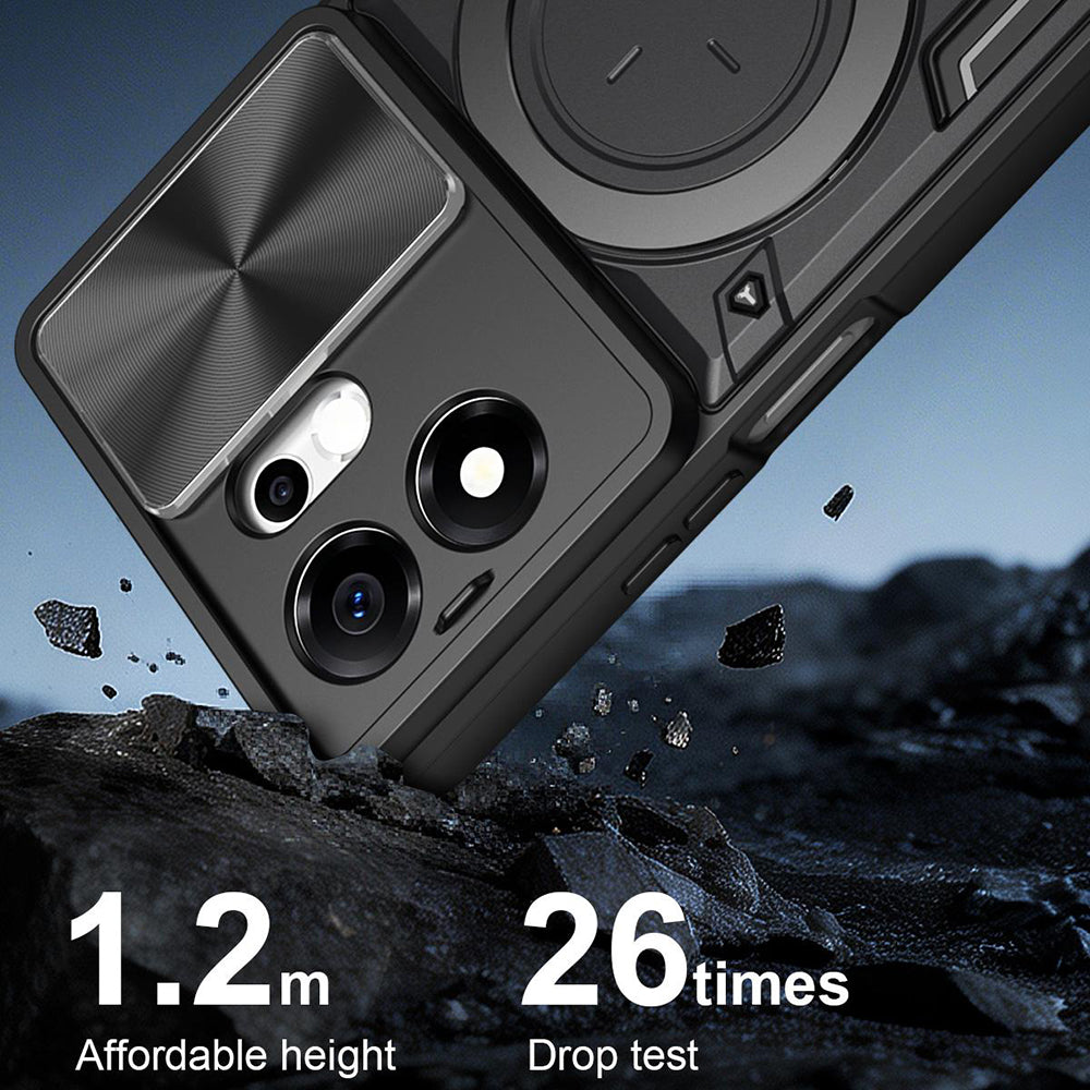 Coque pour Honor 600 Smart, Techsuit, CamGuard Pro, Noire