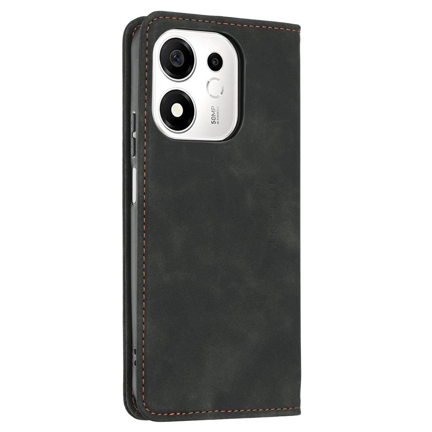 Case for Honor 600 Smart, Techsuit, Confy, Black