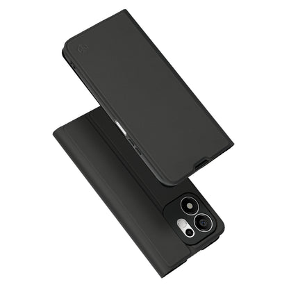 Coque pour Honor 600 Smart, Techsuit, Magskin Book Long Blitz Cutout, Noire