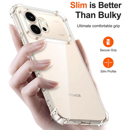 Étui pour Honor 600, Techsuit, Shockproof Clear, Transparent