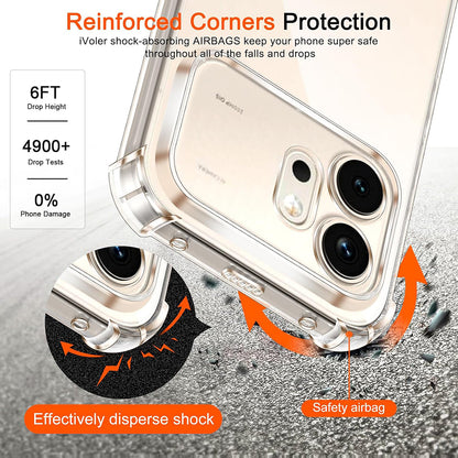 Étui pour Honor 600, Techsuit, Shockproof Clear, Transparent