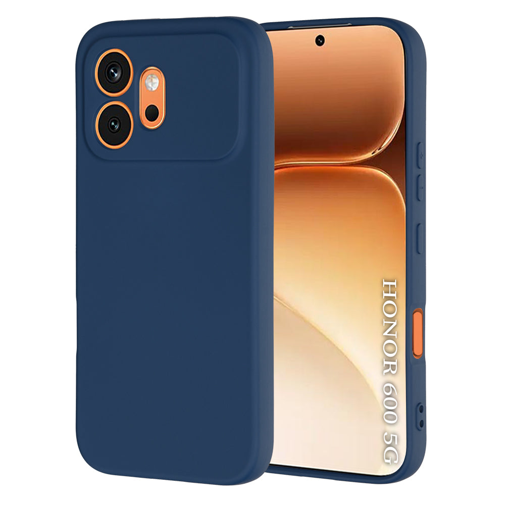 Coque pour Honor 600, Techsuit, SoftFlex, Bleu marine