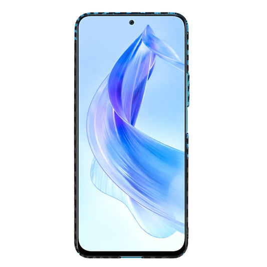 Coque pour Honor 90 Lite, Techsuit, Carbonite FiberShell, Noir Bleu