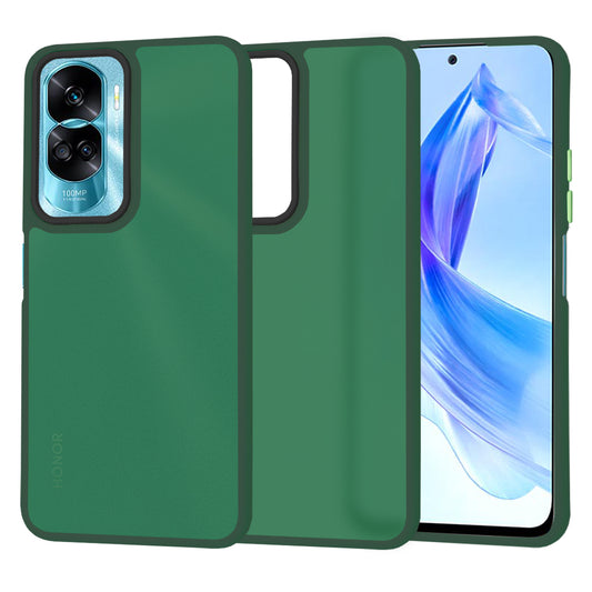 Coque pour Honor 90 Lite, Techsuit, HaloFrost, Vert