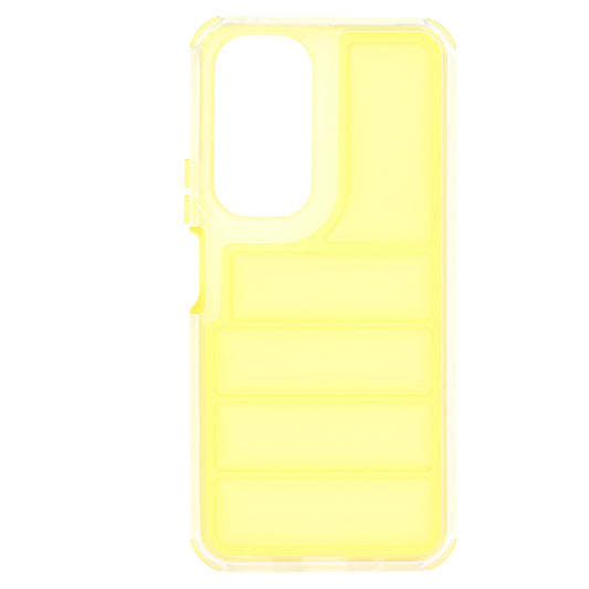 Coque pour Honor 90 Lite, Techsuit, Wave Shield, Jaune